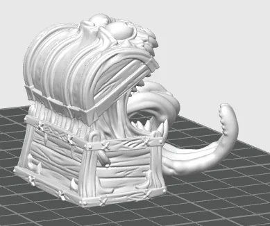 Mô hình rương Mimic Treasure Chest cho game nhập vai (RPG) - Image 3