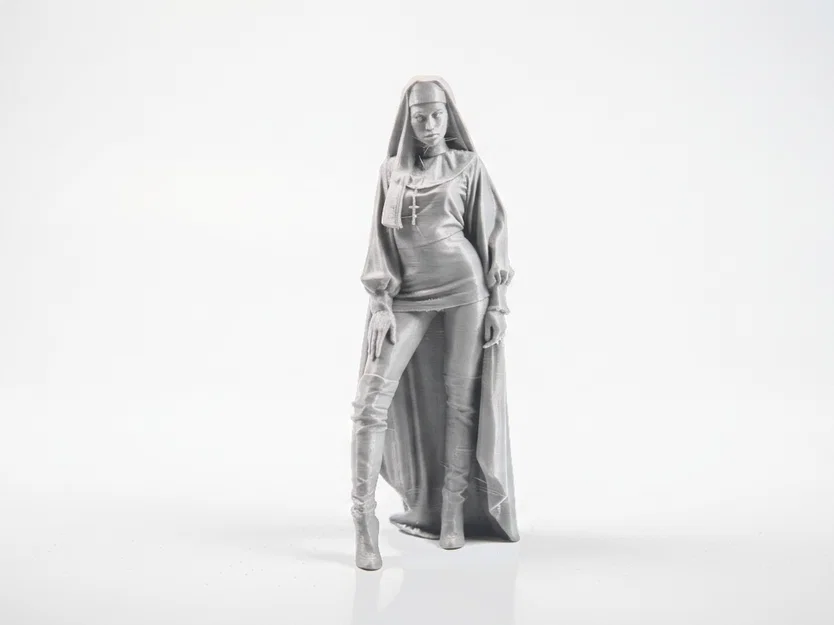 Mô hình tượng nữ trùm đầu 3D in ấn - Image 2