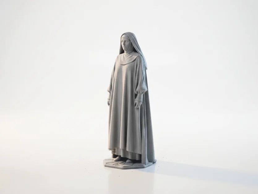 Mô hình tượng nữ trùm đầu 3D in ấn - Image 4