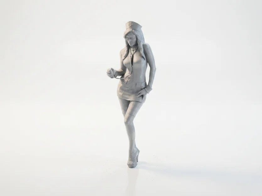 Mô hình y tá in 3D - Tôn vinh vẻ đẹp ngành y - Image 1