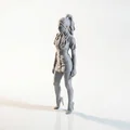 Mô hình tượng nữ y tá in 3D (3D Printable Nurse Figurine) - Thumbnail 1