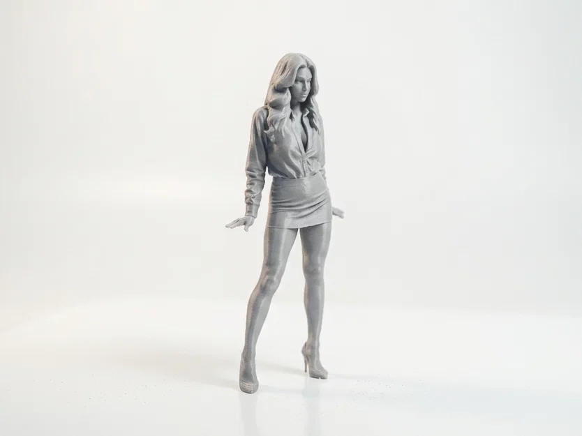 Mô hình tượng Nữ doanh nhân sang trọng - File in 3D - Image 2