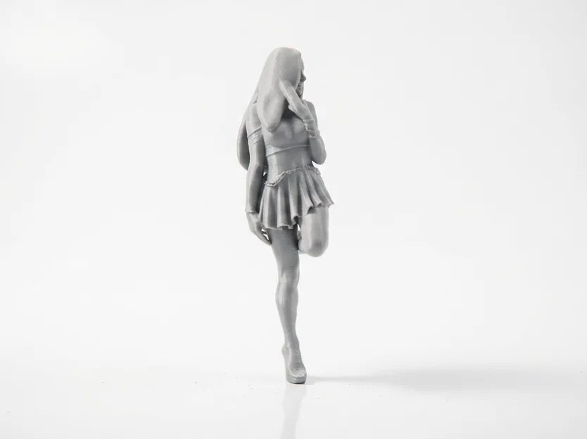 Mô hình tượng nữ nghệ thuật thanh lịch dành cho in 3D - Image 3