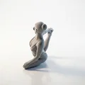 Mô hình tượng nữ tư thế Yoga in 3D nghệ thuật - Thumbnail 4