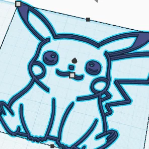 Mô hình Pikachu 3D dễ thương cho người đam mê Pokémon