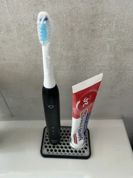 Giá đỡ bàn chải Oral-B Pulsonic 2000 kèm khay kem đánh răng thông minh - Image 1