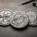POP COASTERS - Đế lót ly in 3D theo phong cách Pop Culture - Thumbnail 3