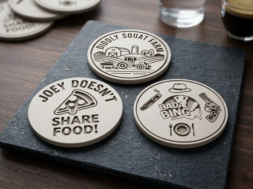POP COASTERS - Đế lót ly in 3D theo phong cách Pop Culture - Image 4