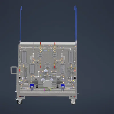 Nắp đậy bảo vệ cho hệ thống máy điện phân (elektrolyser kap)
