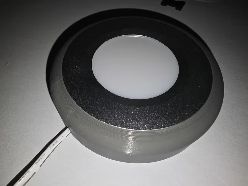 Đế gắn đèn LED âm trần 70mm - Image 1