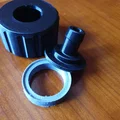 Đầu nối máy bơm chìm 47mm cho ống nước vườn 15mm in 3D - Thumbnail 3