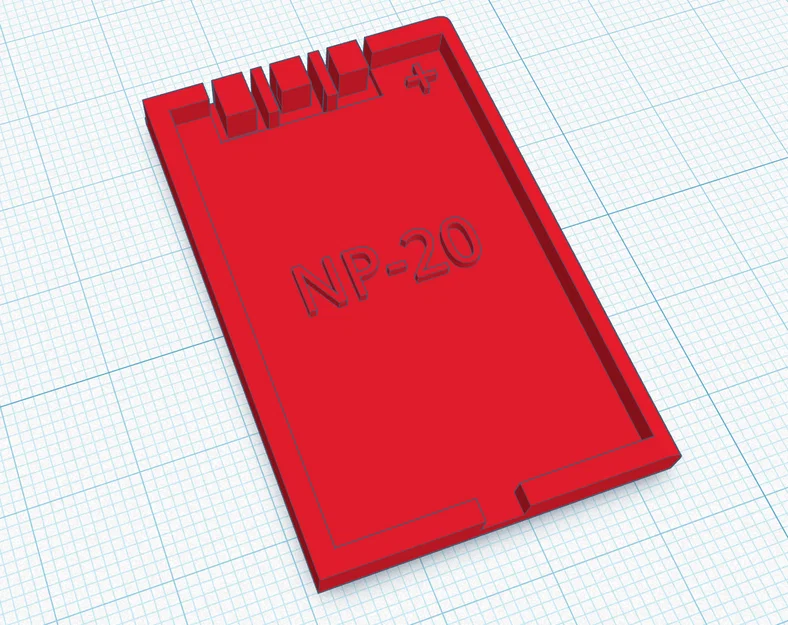 Pin giả (Dummy Battery) NP-20 - Image 1