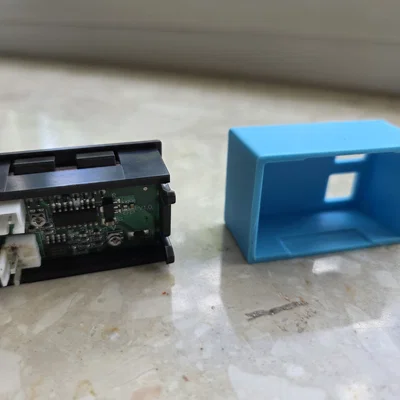 Vỏ case đơn giản cho đồng hồ đo điện áp và dòng điện