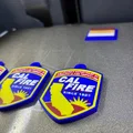 Thẻ đeo ba lô / Móc khóa CAL FIRE - Thumbnail 2