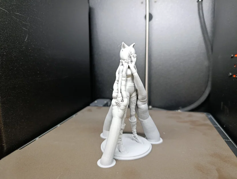 Anime Cat-Girl Warrior: Mô hình nữ chiến binh tai mèo (Tư thế đứng) - Image 6
