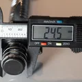 Vòng Khóa Tạ Nhanh (Quick Release Nut) - Cho thanh đòn 25mm (24.5mm) - Thumbnail 9