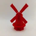 Mô hình cối xay gió cổ điển - Thumbnail 1
