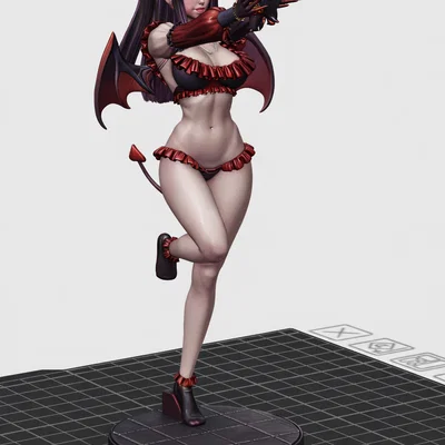 Mô hình Sexy Succubus sắc sảo cho dân chơi in 3D Resin