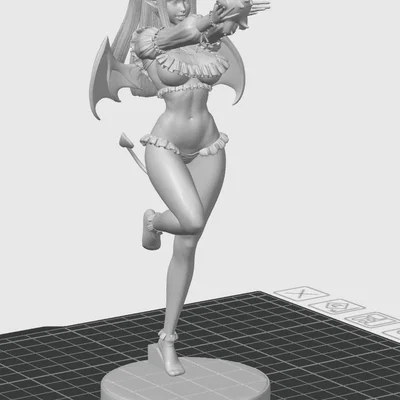 Mô hình Sexy Succubus sắc sảo cho dân chơi in 3D Resin