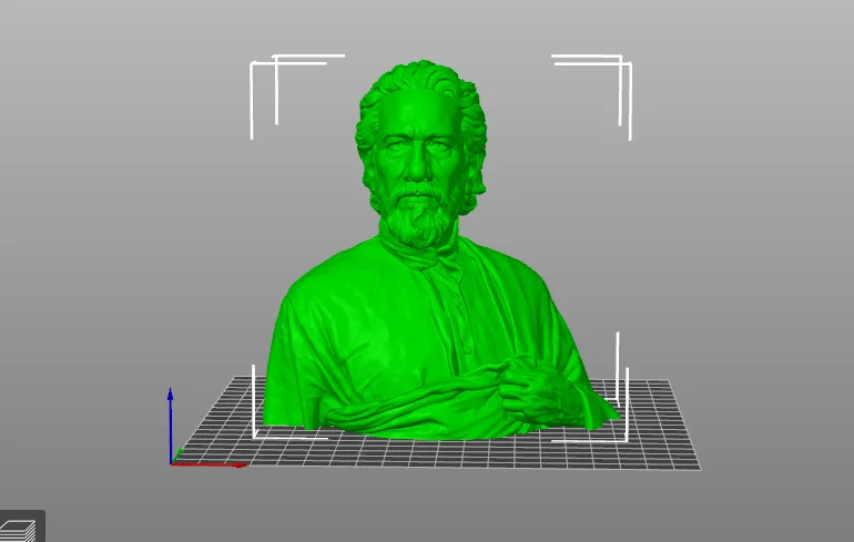 Mô hình 3D tượng Yukteshwar Maharaj - File STL sắc nét để in 3D - Image 1
