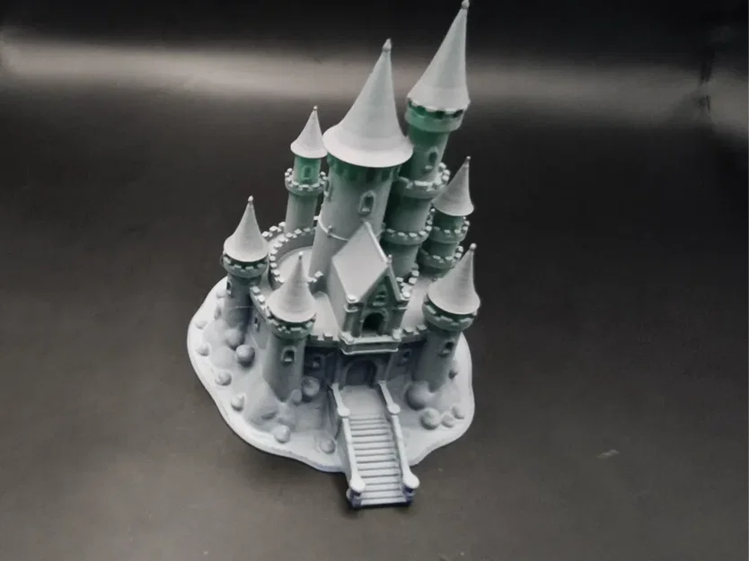 Mô hình lâu đài giả tưởng (Fantasy Castle Miniature) - Image 1