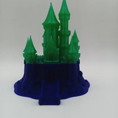 Mô hình lâu đài giả tưởng (Fantasy Castle Miniature)