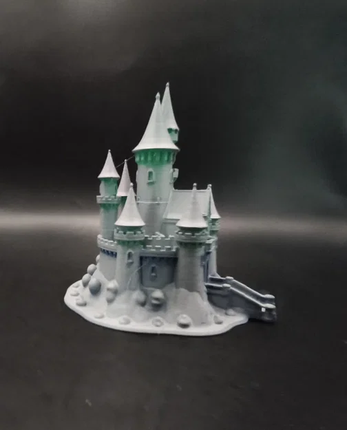 Mô hình lâu đài giả tưởng (Fantasy Castle Miniature) - Image 3