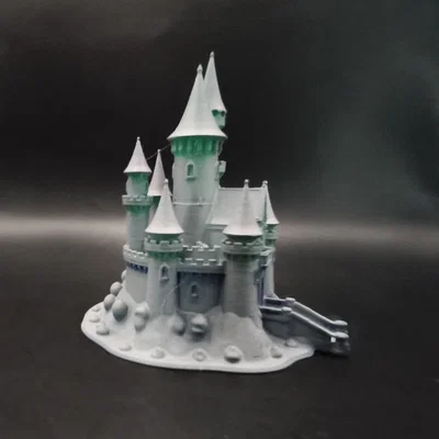 Mô hình lâu đài giả tưởng (Fantasy Castle Miniature)