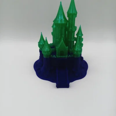 Mô hình lâu đài giả tưởng (Fantasy Castle Miniature)