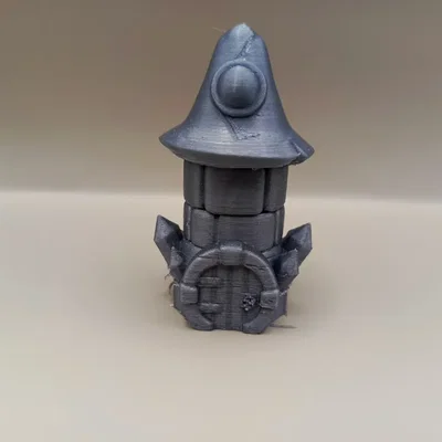 Mô hình Tháp Phù Thủy Giả Tưởng (Fantasy Wizard Tower Miniature)