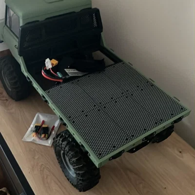 Khung thùng xe bán tải 3D cho mô hình Mogster Overland