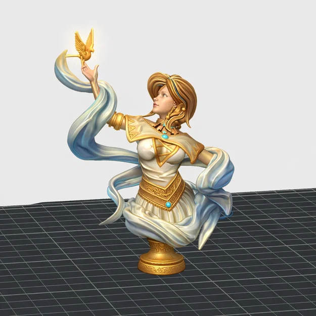 Mô hình 3D Nữ thần Sắc đẹp (Beauty Goddess) nghệ thuật cao cấp - Image 1