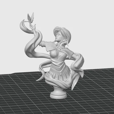 Mô hình 3D Nữ thần Sắc đẹp (Beauty Goddess) nghệ thuật cao cấp