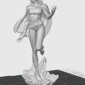 Mô hình 3D nhân vật Raven từ DC Comics cực chi tiết - Thumbnail 2