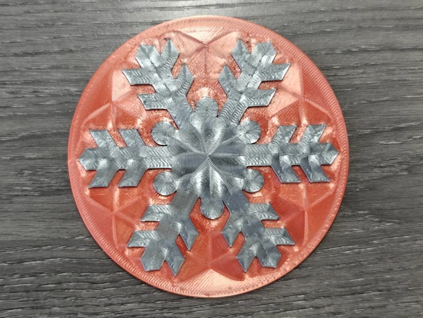 Đế lót ly Snowflake 4 - Image 1