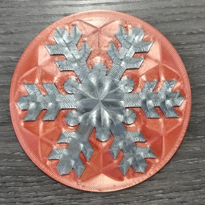Đế lót ly Snowflake 4