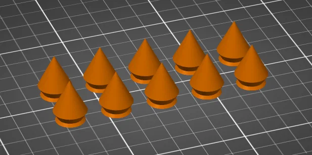 Mô hình gai nhọn Cosplay Spike - In 3D dễ dàng không cần support - Image 3