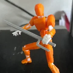 Kiếm Chiến Đấu Dành Riêng Cho Mô Hình 3D Dummy 13