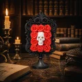 Tác phẩm điêu khắc khung đầu lâu hoa hồng (Rose Skull Frame Sculpture) - Thumbnail 1