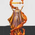 Mô hình tượng nữ thần Lady Liliana Titan Forge in 3D cực chi tiết - Thumbnail 1