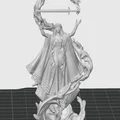 Mô hình tượng nữ thần Lady Liliana Titan Forge in 3D cực chi tiết - Thumbnail 2
