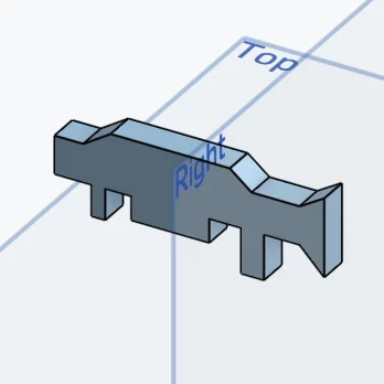 Mô hình linh kiện súng đồ chơi Toy Gun 1 (File in 3D)