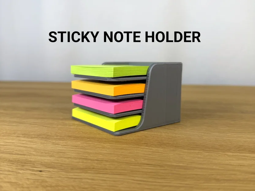 Khay Đựng Giấy Ghi Chú (Sticky Note / Post-it Holder) - Image 1
