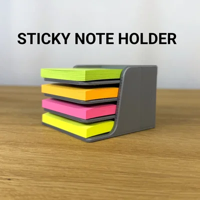 Khay Đựng Giấy Ghi Chú (Sticky Note / Post-it Holder)