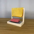 Giá đỡ miếng bọt biển và khăn lau bát đĩa - Thumbnail 2