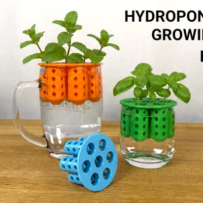Nắp Đậy Trồng Cây Thủy Canh (Hydroponic Growing Lid)