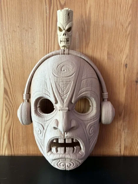 Mặt nạ Tiki bộ lạc Bub (Day of the Dead) - Image 2