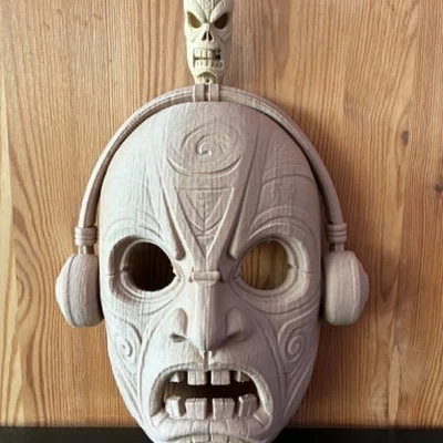 Mặt nạ Tiki bộ lạc Bub (Day of the Dead)