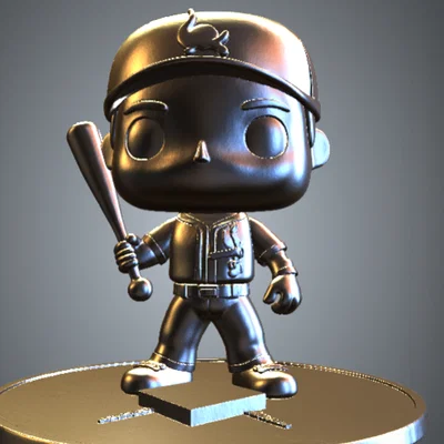 Mô hình Funko Pop JJ Wetherholt - File in 3D đẹp mắt cho người sưu tầm