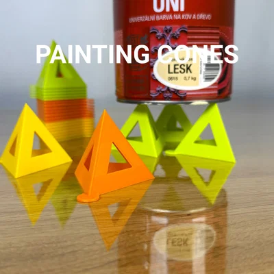 Nón Kê Sơn (Painting Cones)